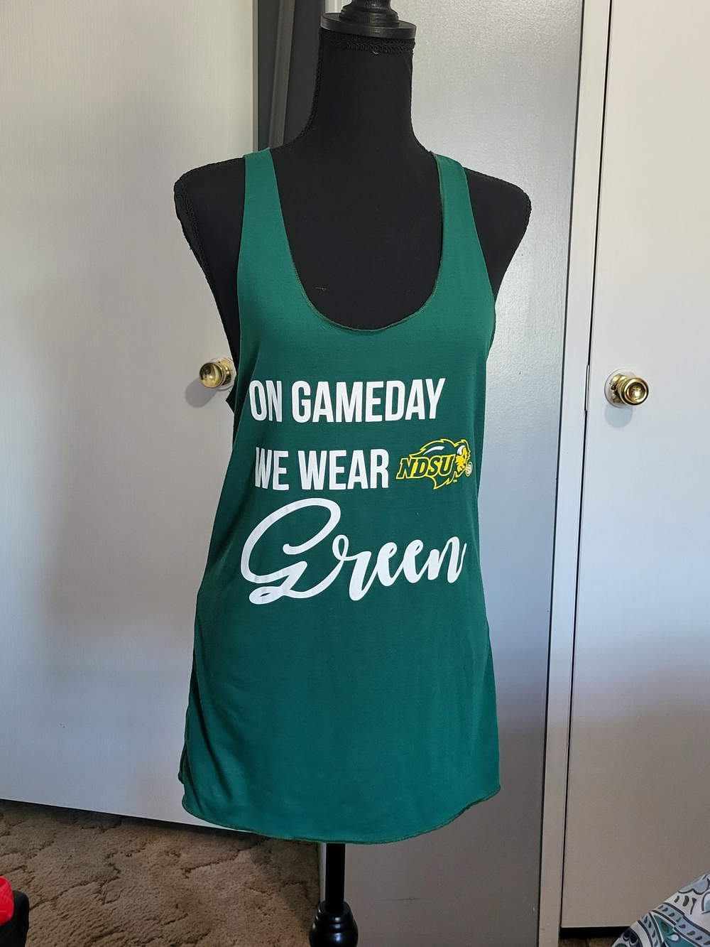 Green Game Day Women's Tank Top